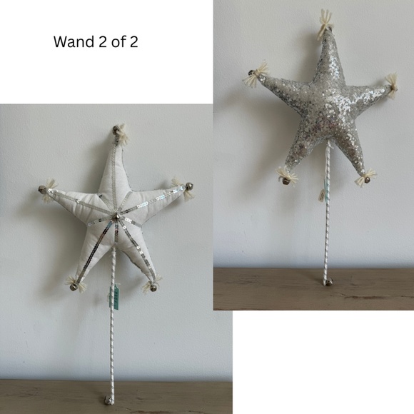 NWT Set of Two Alice Mary Lynch for Anthropologie Star Magic Wands - Picture 3 of 5
